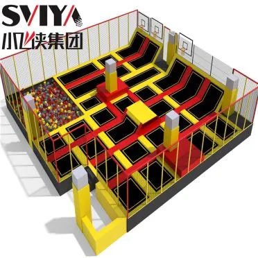 Kommerciel billig indendørs trampolinpark
